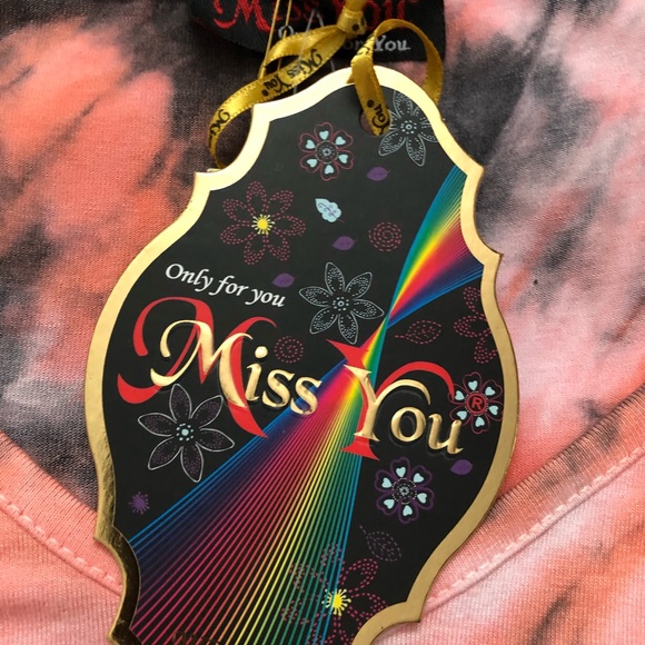 Plus size stretchy Turkish tunic white dark grey bright silver random tie- dye - Picture 8 of 11